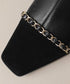 Bicolor Chain Boots